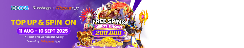 IBC003 x Vaderpay x Advantplay Free Spins 200,000